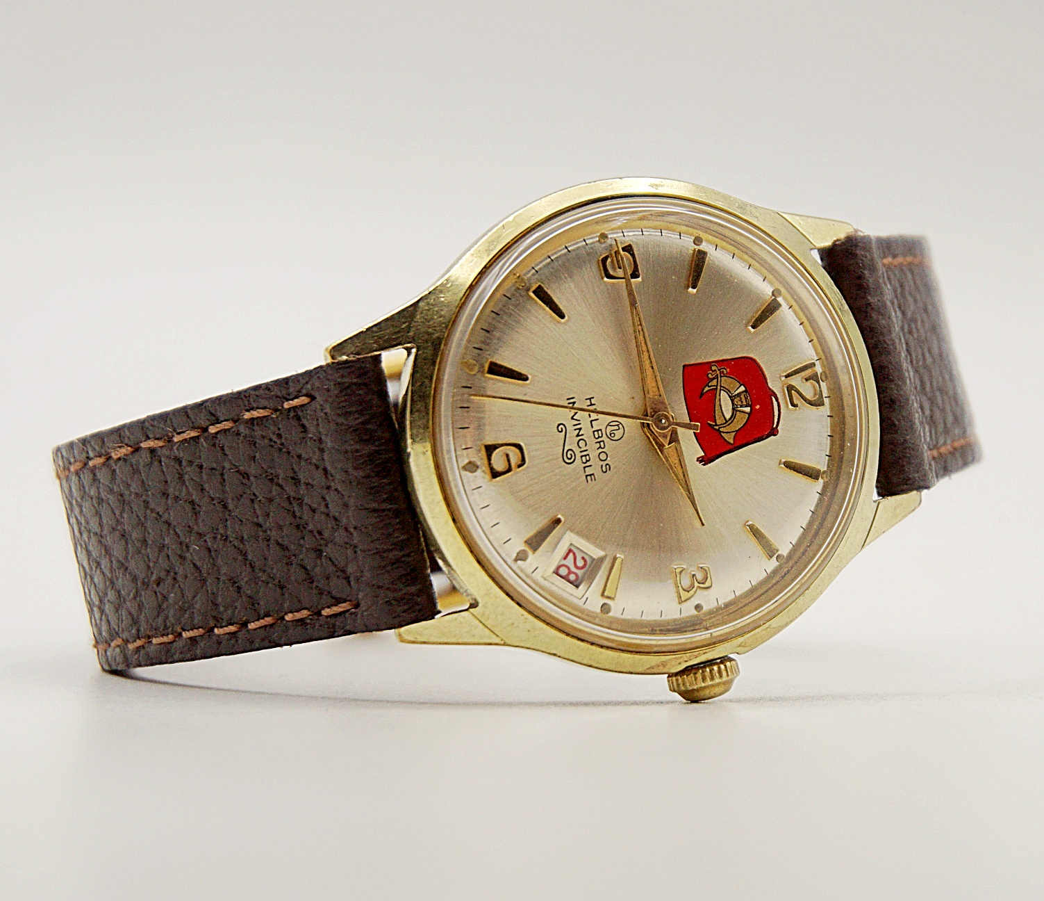 นาฬิกาเก่า HELBROS ไขลาน