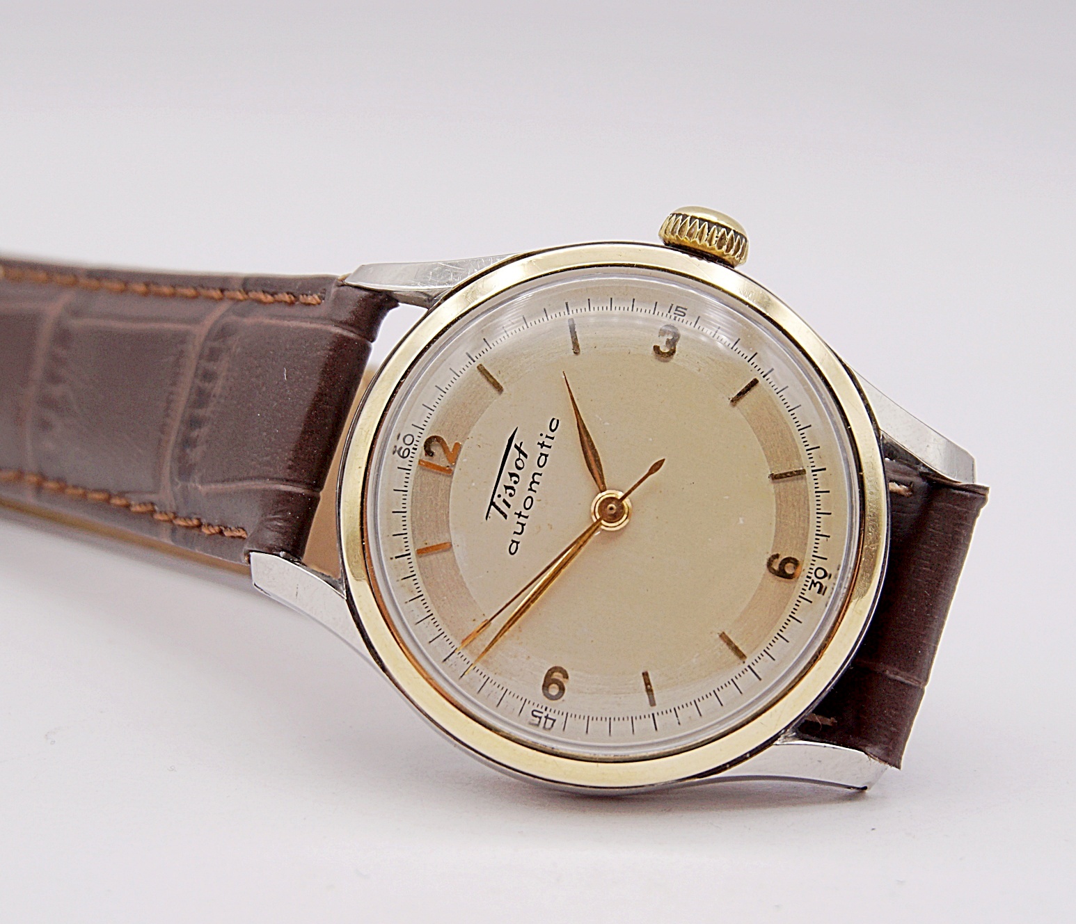 นาฬิกาเก่า TISSOT ออโตเมติกครึ่งรอบ