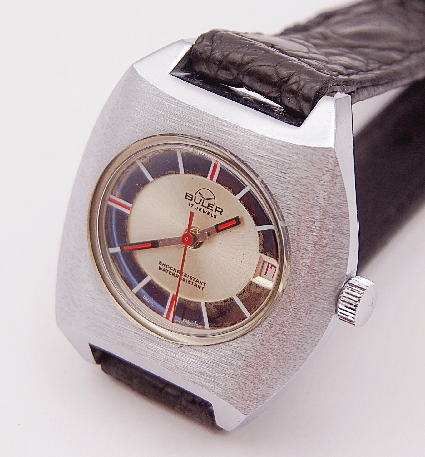 นาฬิกาเก่า BULER ไขลาน