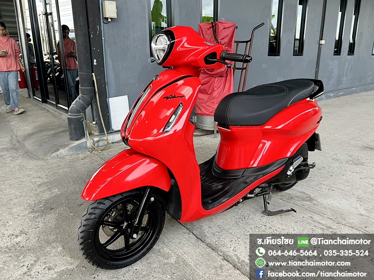 ★ฟรีดาวน์★GRAND FILANO ปี67 วิ่งเพียง 6000 กิโล สภาพเหมือรถใหม่ เครื่องเดิมแน่น เครื่องดี ศูนย์ดี ราคา 57,500