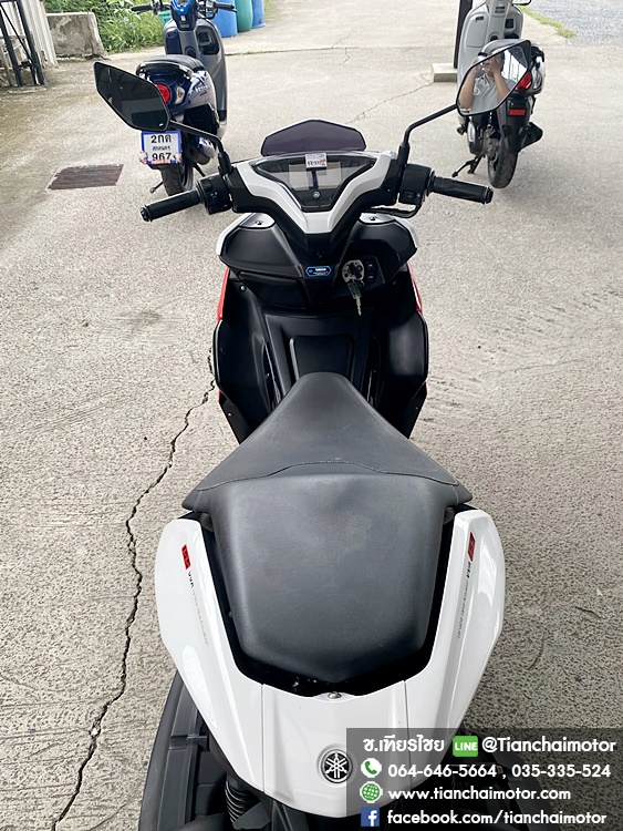 ★ดาวน์2,000★AEROX ปี66 เครื่องเดิมๆ วิ่งน้อย เครื่องแน่นๆ ประหยัดน้ำมัน ศูนย์ดี ชุดสีสวยรอบคัน ราคา 55,900