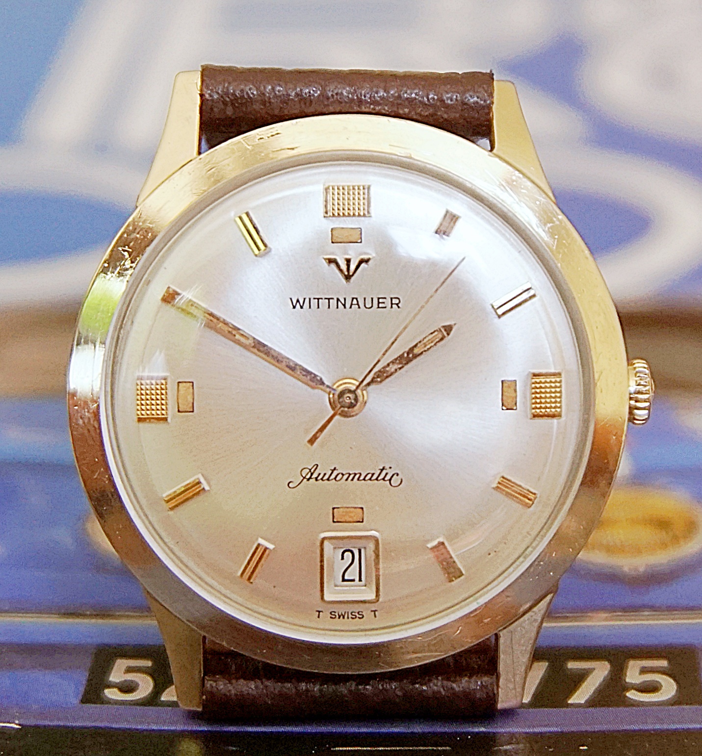 นาฬิกาเก่า WITTNAUER BY LONGINES ออโตเมติก