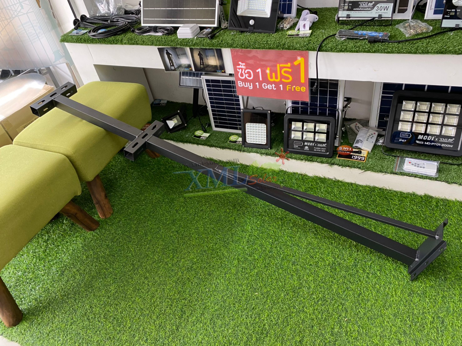 ขายึดส่องป้าย ไซต์ใหญ่ 150 ซม. สำหรับสปอร์ตไลท์ รุ่น PT06-Q