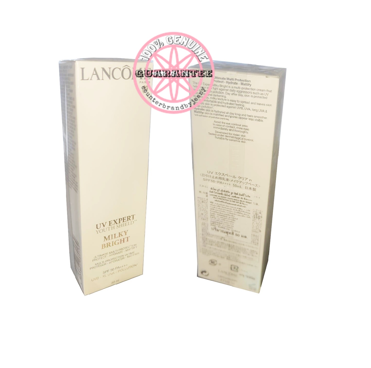 PRE-ORDER: LANCOME UV Expert Youth Shield Milky Bright SPF50/PA++++
