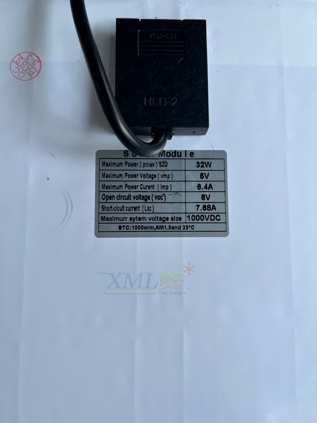 สปอร์ตไลท์โซล่าเซลล์ 500 W. รุ่น JD-18500