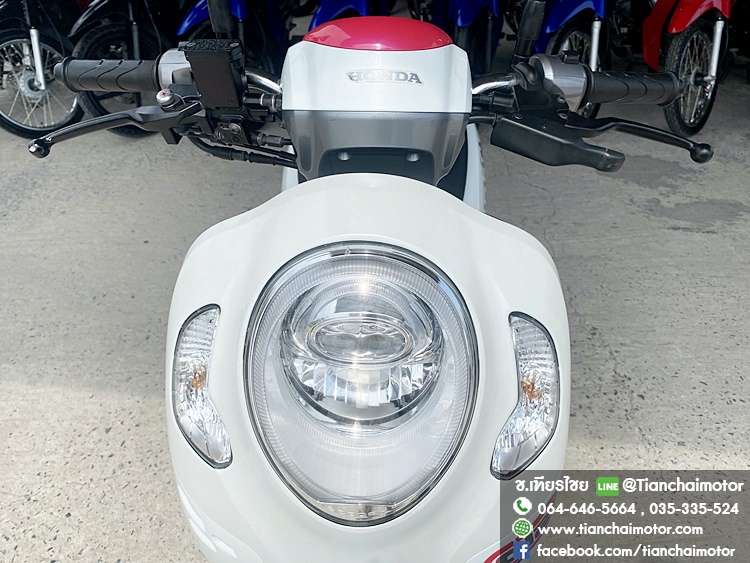 ★ดาวน์ 3,500★SCOOPY-I CLUB 12 ปี66 สีขาวชมพูสวยๆ สภาพนางฟ้า กุญแจรีโมท เครื่องดี ขับขี่ง่ายๆ พร้อมใช้งาน ราคา 45,900