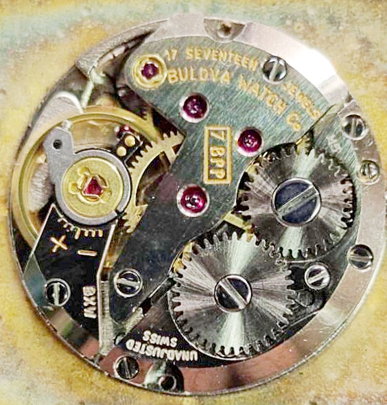 นาฬิกาเก่า BULOVA ไขลาน