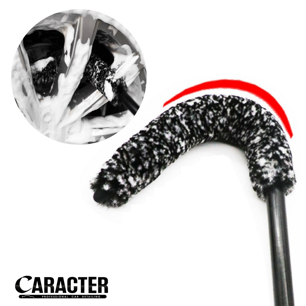 แปรงทำความสะอาดล้อแม็กซ์ CARACTER Speed Wheel Brush