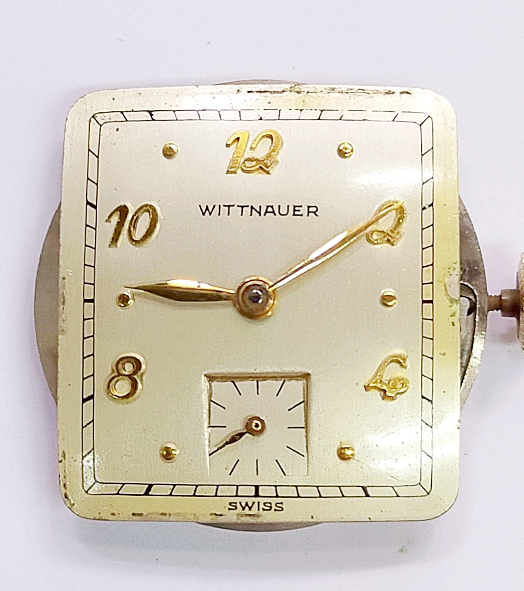 นาฬิกาเก่า WITTNAUER BY LONGINES ไขลานสองเข็มครึ่ง