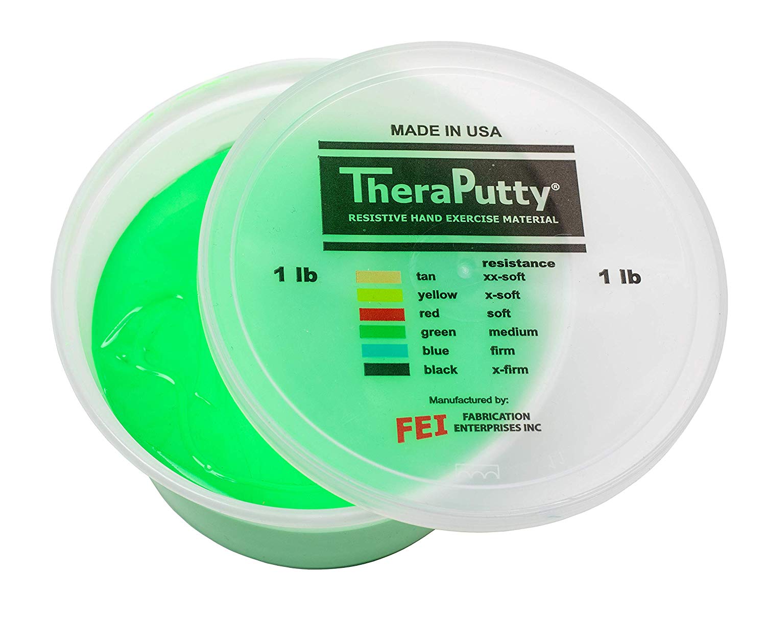 ดินน้ำมัน putty Therapy Putty ขนาด 1ปอนด์ 1กระปุก