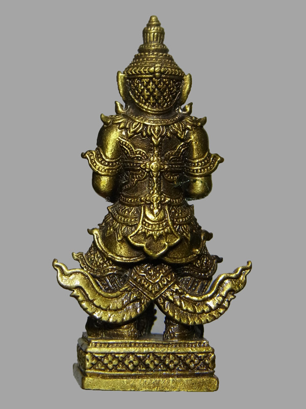 ท้าวเวสสุวรรณ หลวงพ่อทอง สุทธสีโล เลขโค๊ต 3 (โชว์)