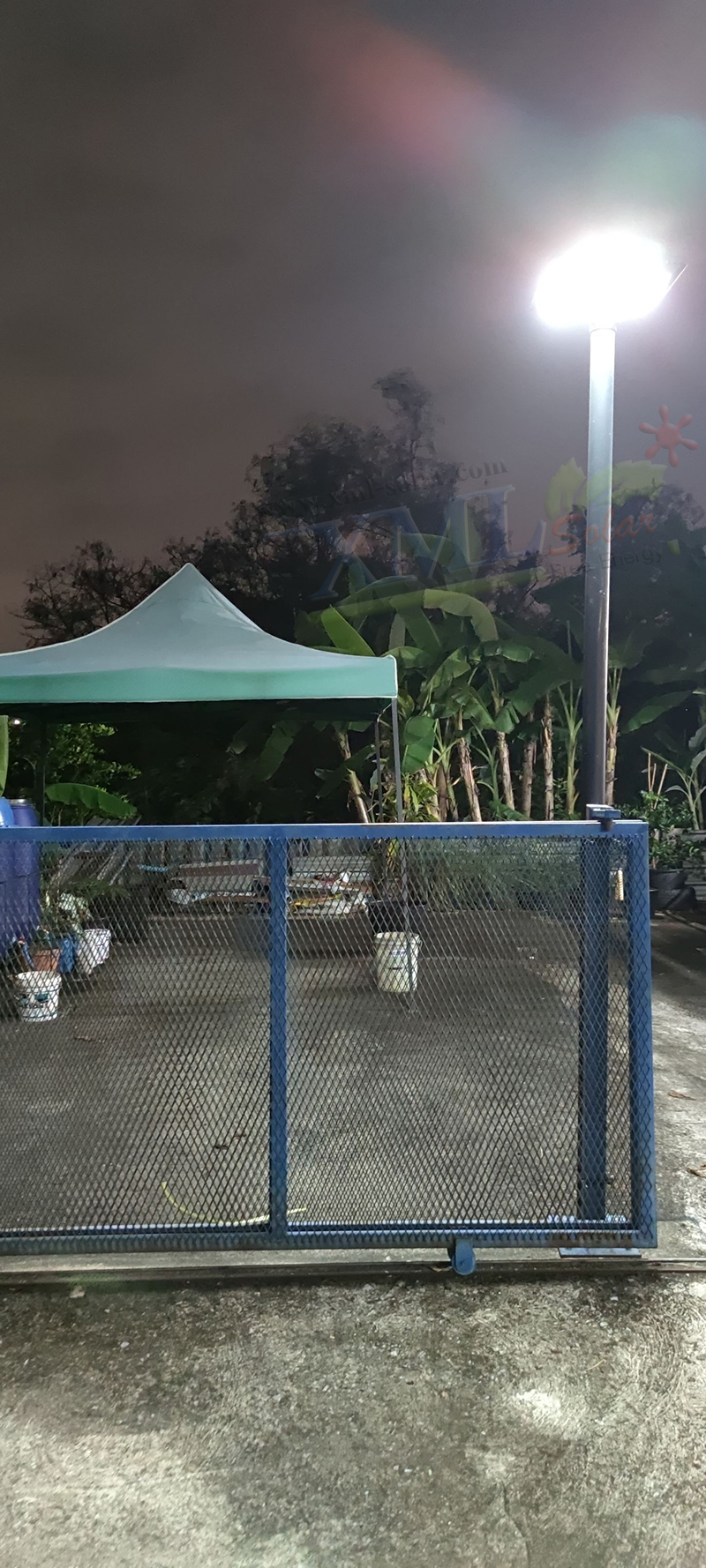 โคมไฟ UFO ทรงสี่เหลี่ยม รุ่น Modi x XML + ระบบ Motion รุ่น 300w (เปิดได้ 3 แสง)