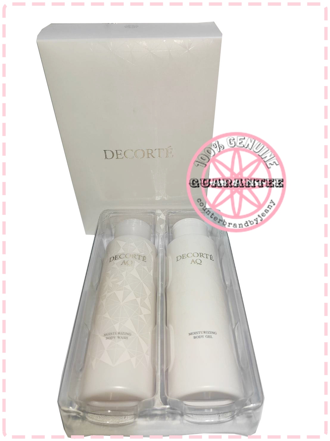 COSME DECORTE AQ Moisturizing Body Cleanser (2 items)