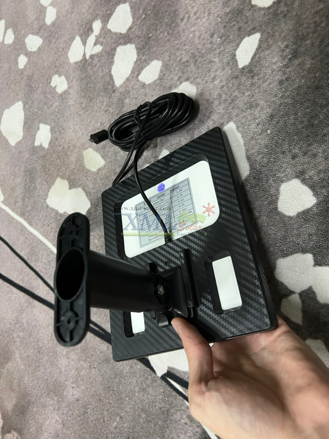 กล้องวงจรปิดโซล่าเซลล์ MODI XML ระบบ Wifi (1080P) Model 1