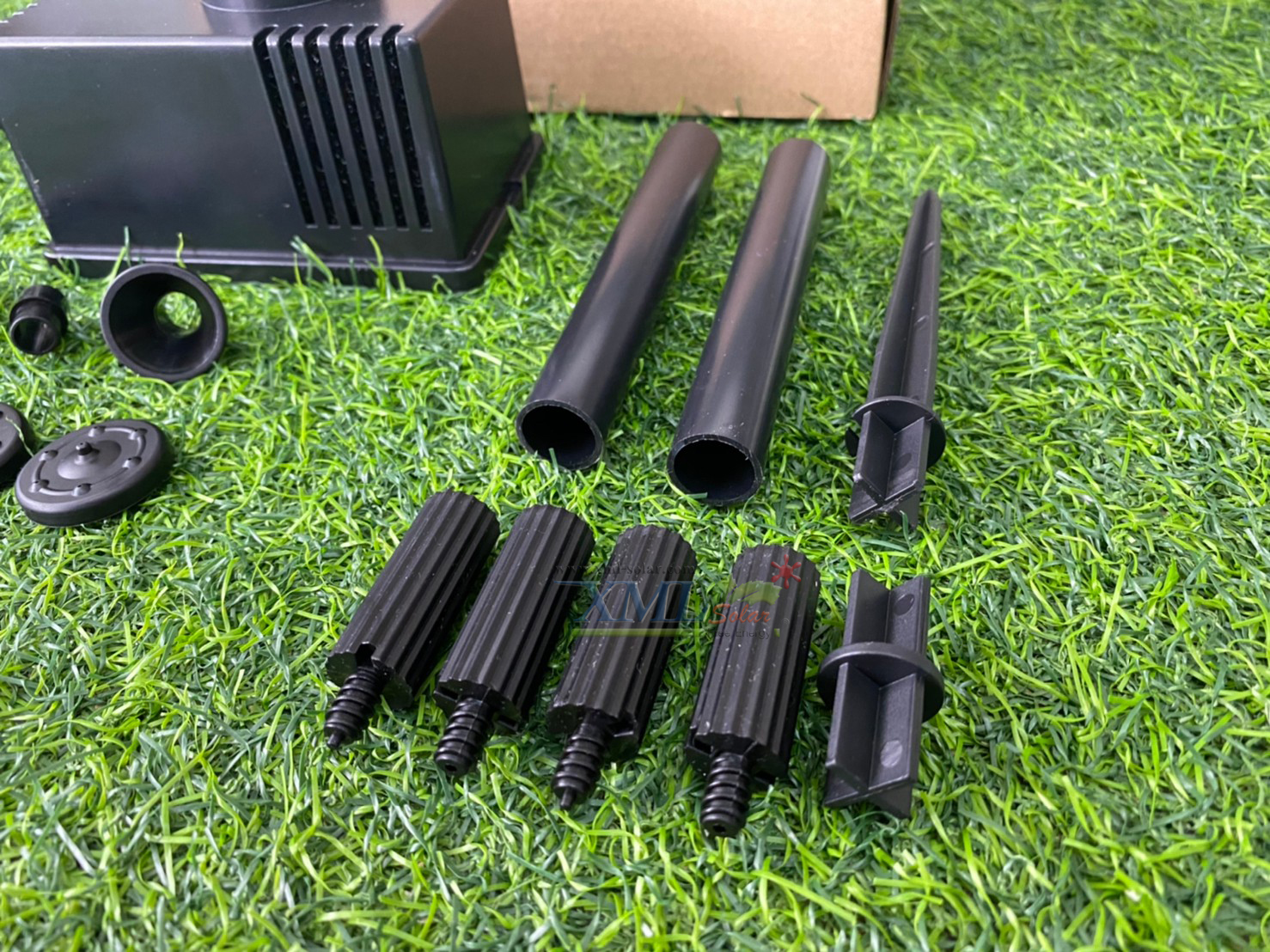 น้ำพุพลังเเสงอาทิตย์ (รุ่น เเผงเเยก) -ไซส์เล็ก (ขนาดแผงโซล่าเซลล์)