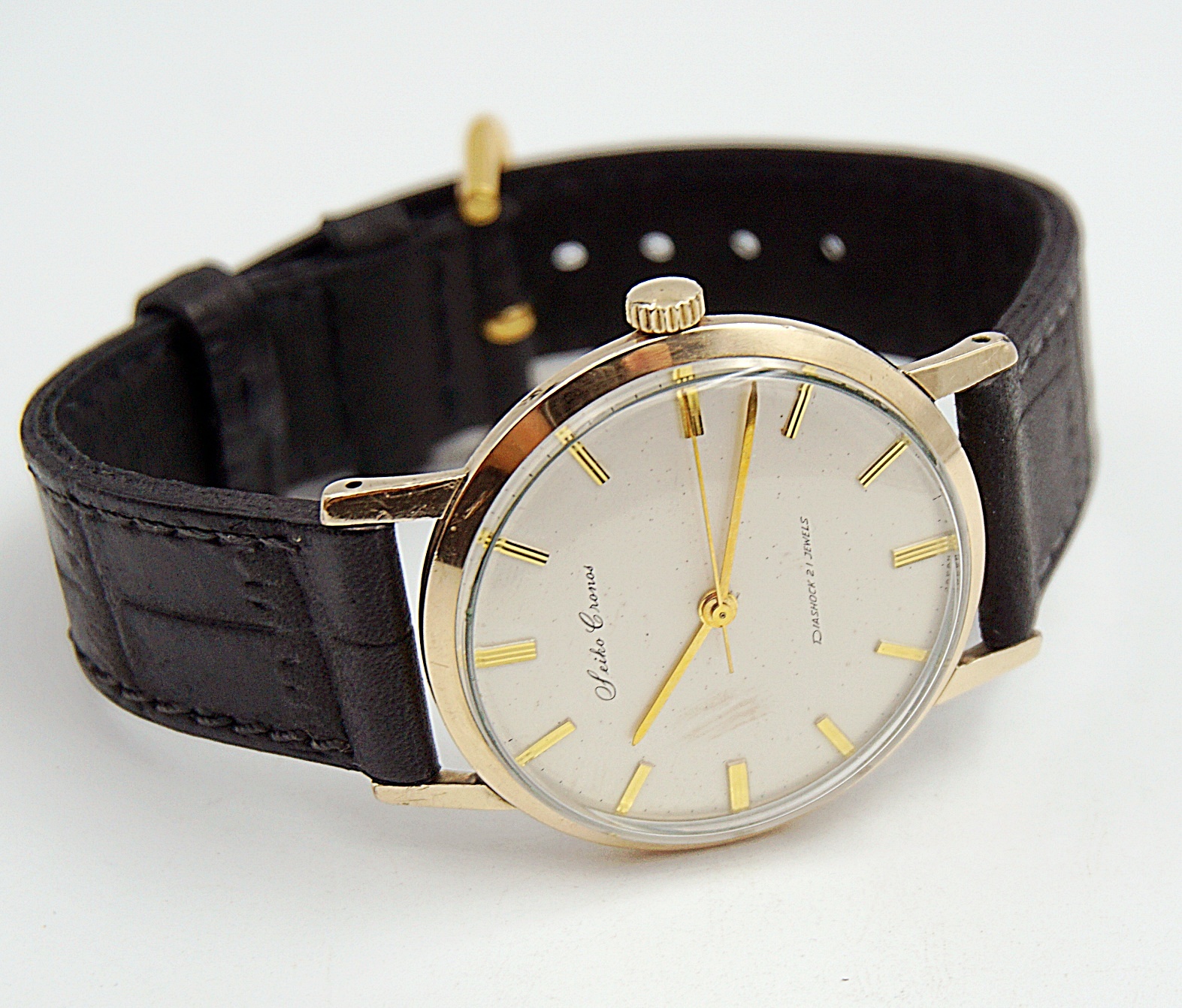 นาฬิกาเก่า SEIKO CRONOS ไขลาน