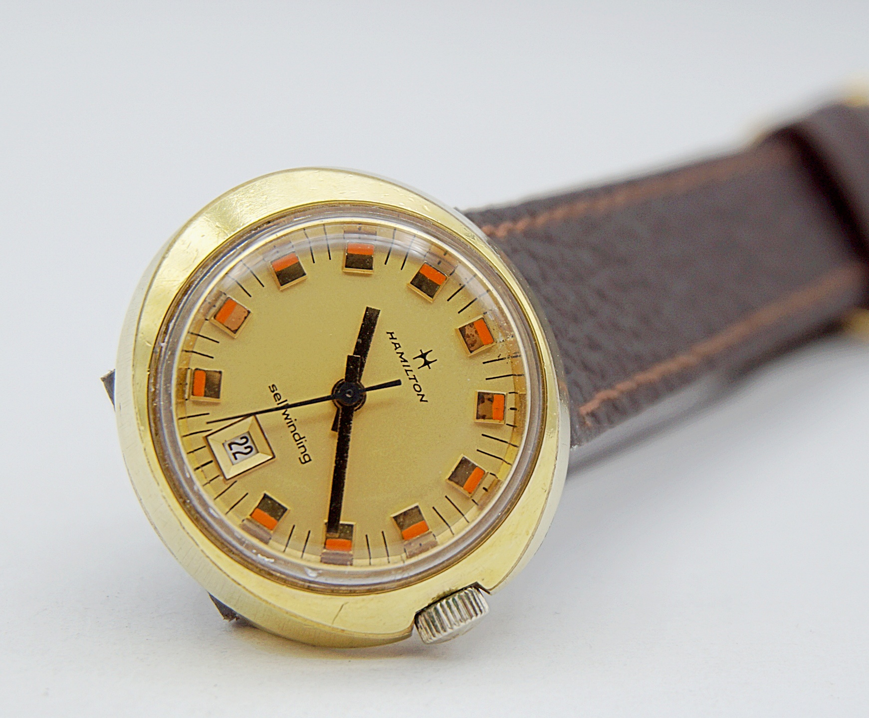 นาฬิกาเก่า HAMILTON ออโตเมติก (ผู้หญิง)