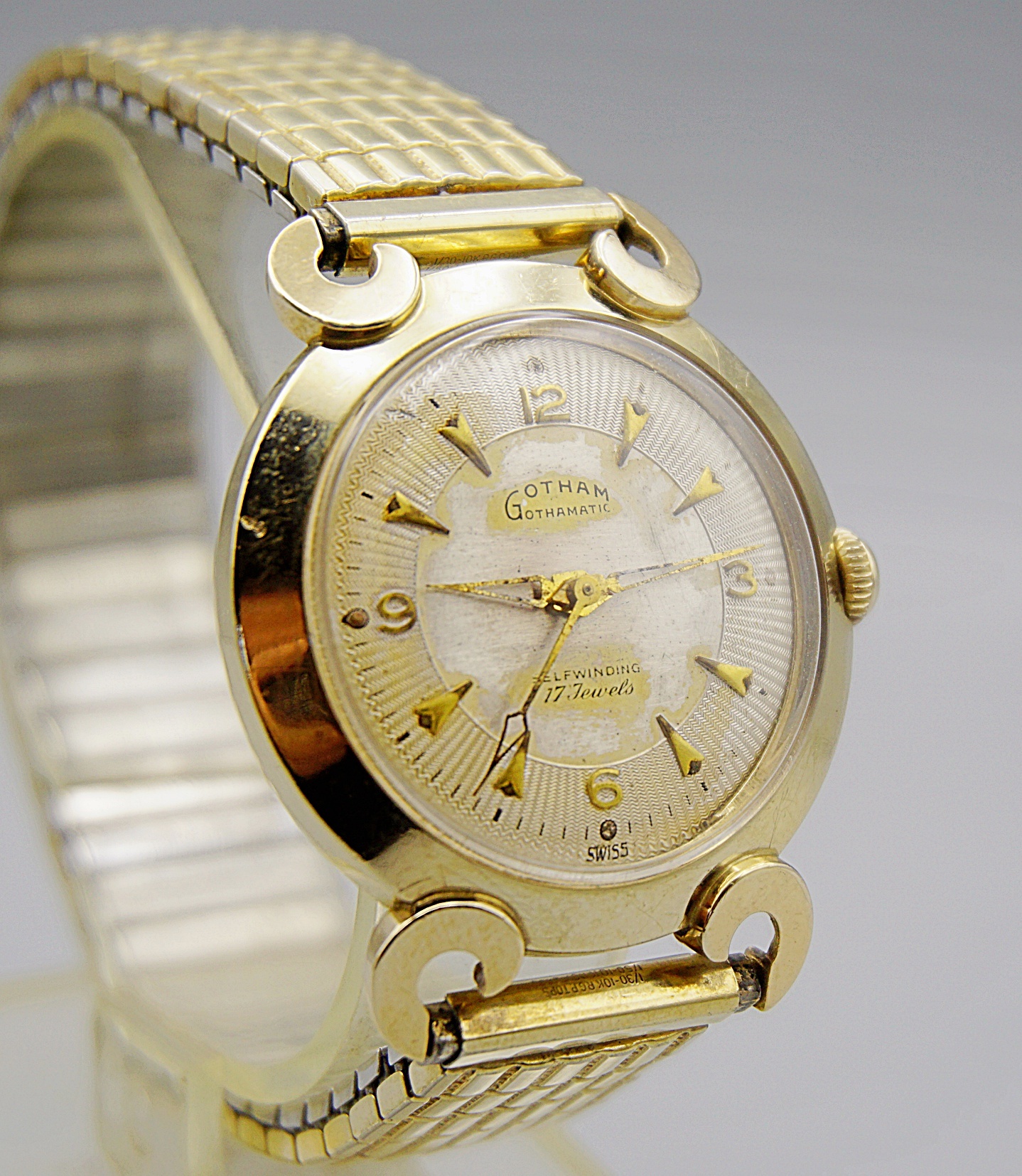 นาฬิกาเก่า GOTHAM ออโตเมติก