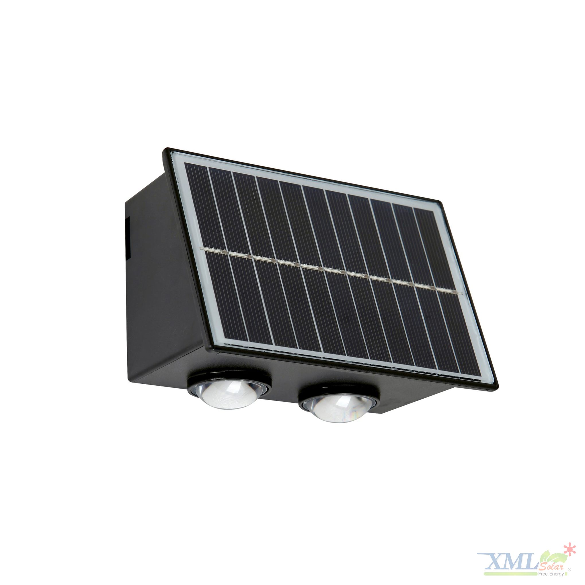 โคมไฟผนังโซล่าเซลล์ LED ส่องบน-ล่าง รุ่นใหม่!