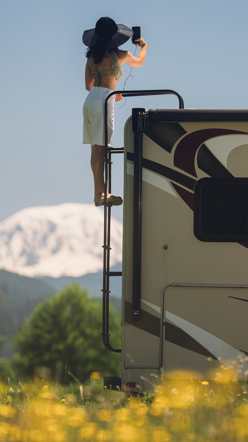 หมวกโซล่าเซลล์ รุ่น POWER HAT