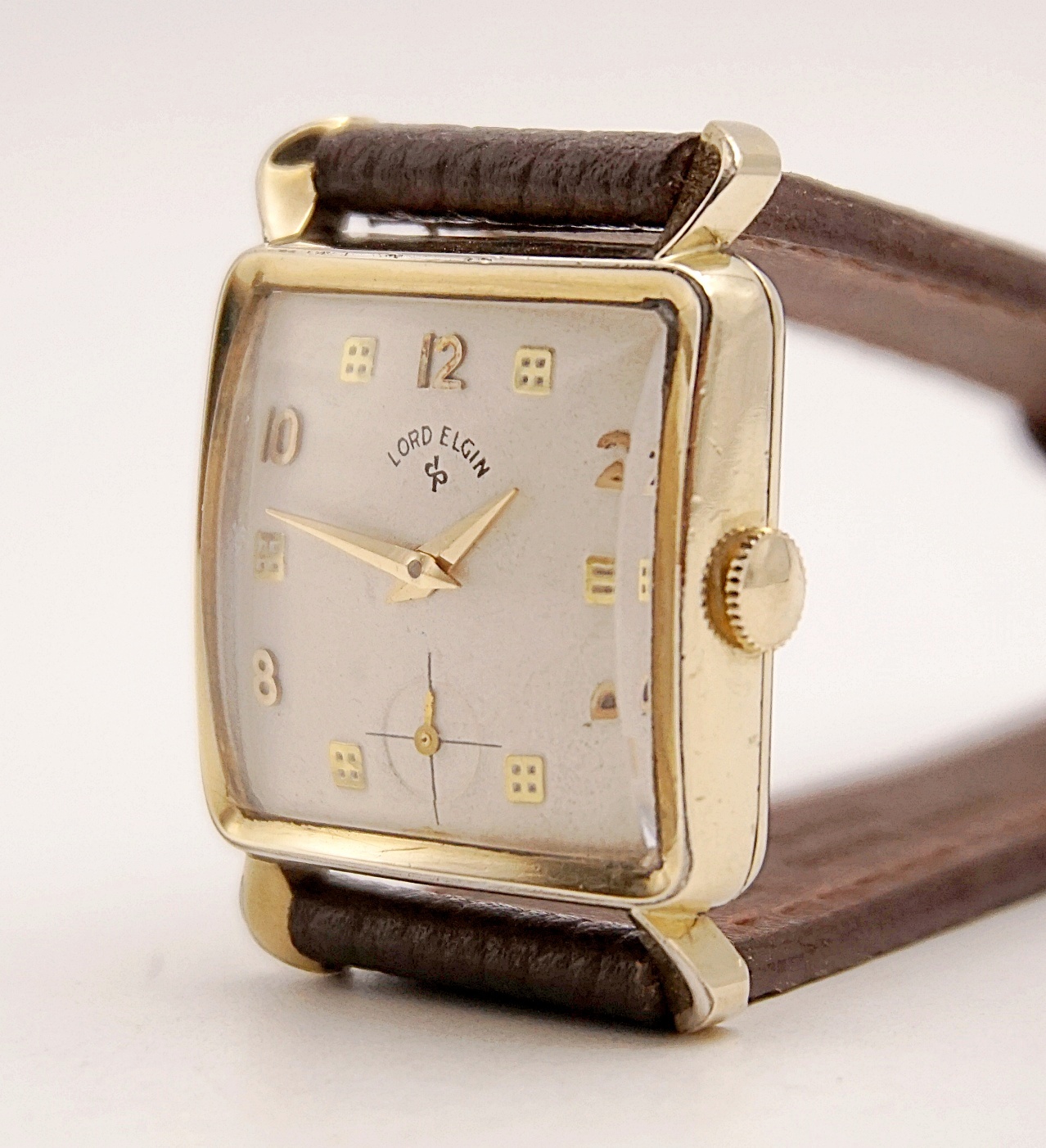 นาฬิกาเก่า LORD ELGIN ไขลานสองเข็มครึ่ง