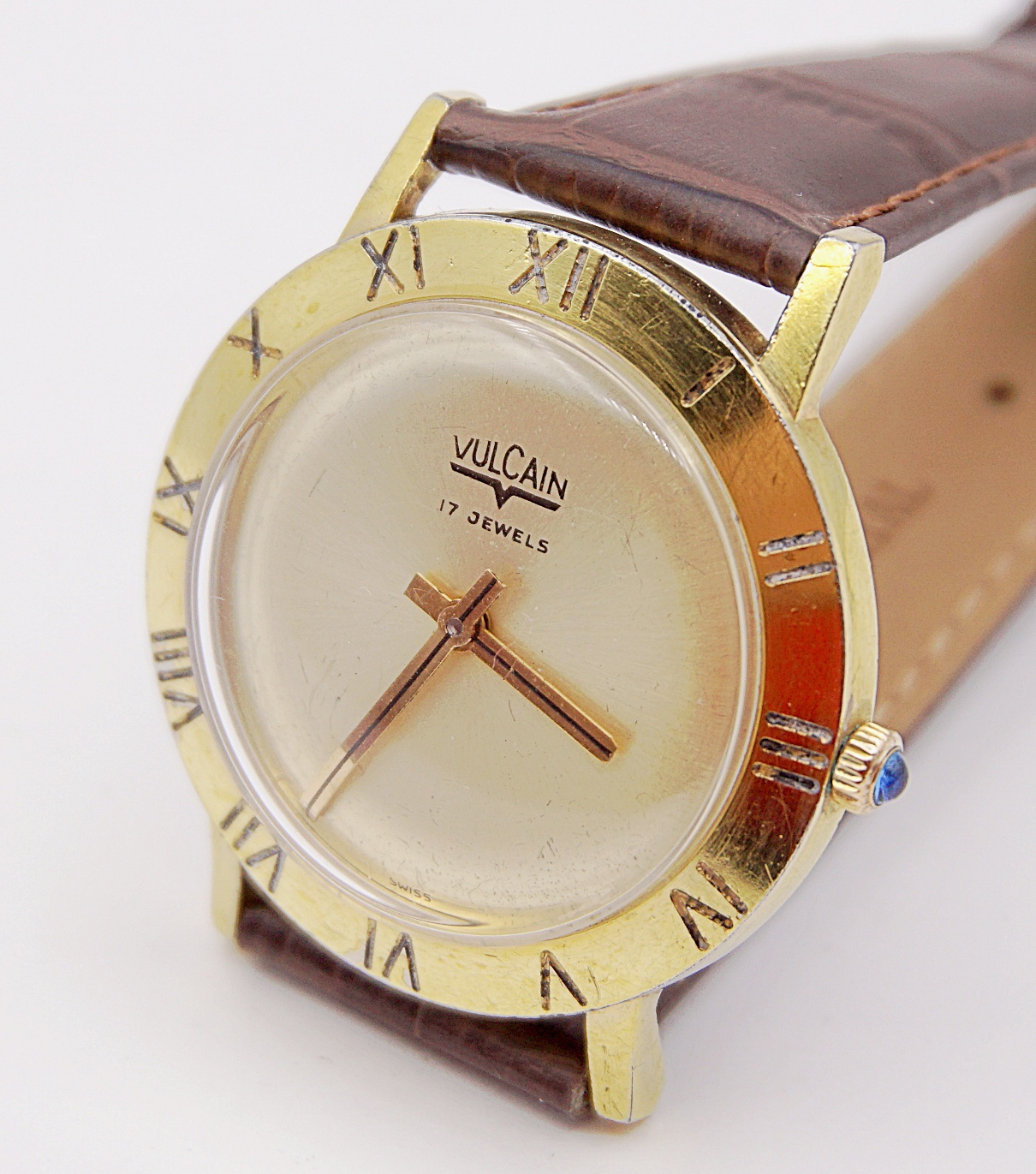 นาฬิกาเก่า VULCAIN ไขลาน