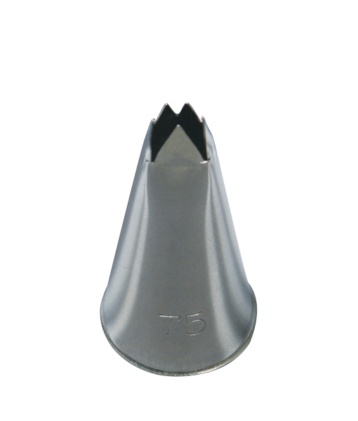 หัวบีบเกาหลี เพื่อตกแต่งเค้ก หรืองาน diy เบอร์ 75 (นำเข้าเกาหลี) leaf tips