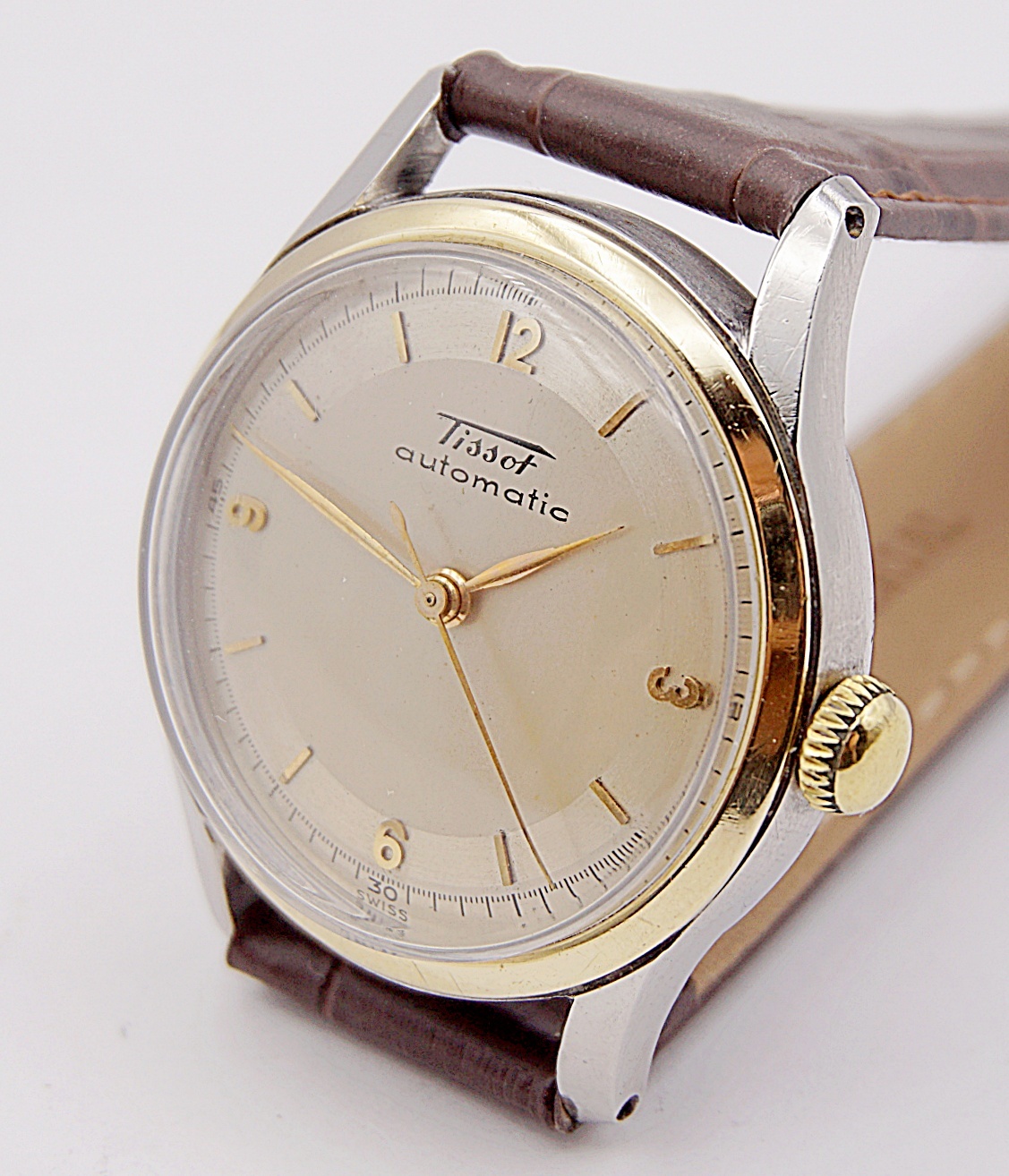 นาฬิกาเก่า TISSOT ออโตเมติกครึ่งรอบ