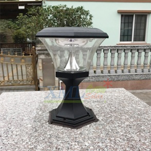 โคมไฟหัวเสา ทรงหกเหลี่ยม 8 Super SMD LED (เเสง : ขาว)