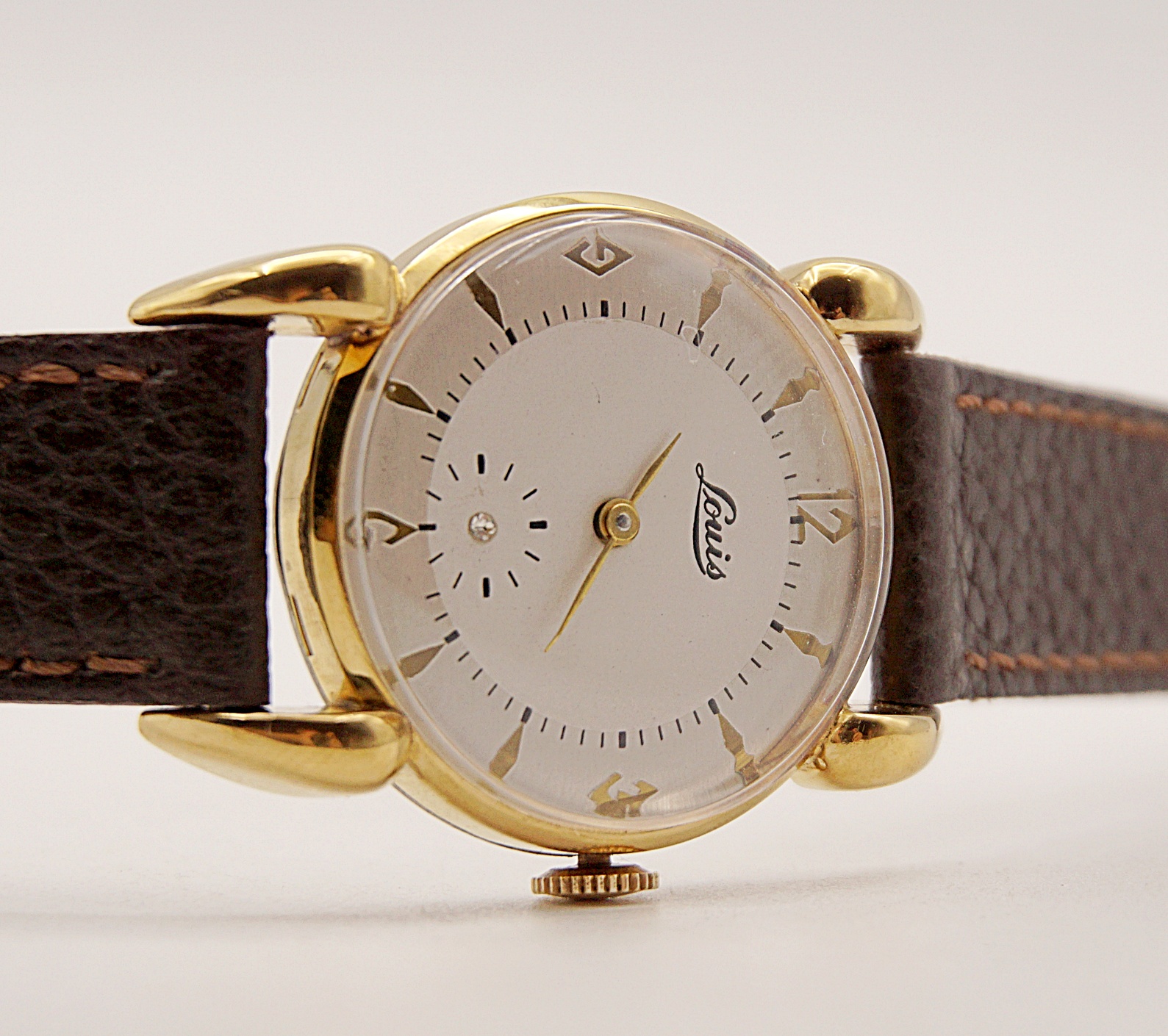 นาฬิกาเก่า LOUIS ไขลานพร้อมกล่อง