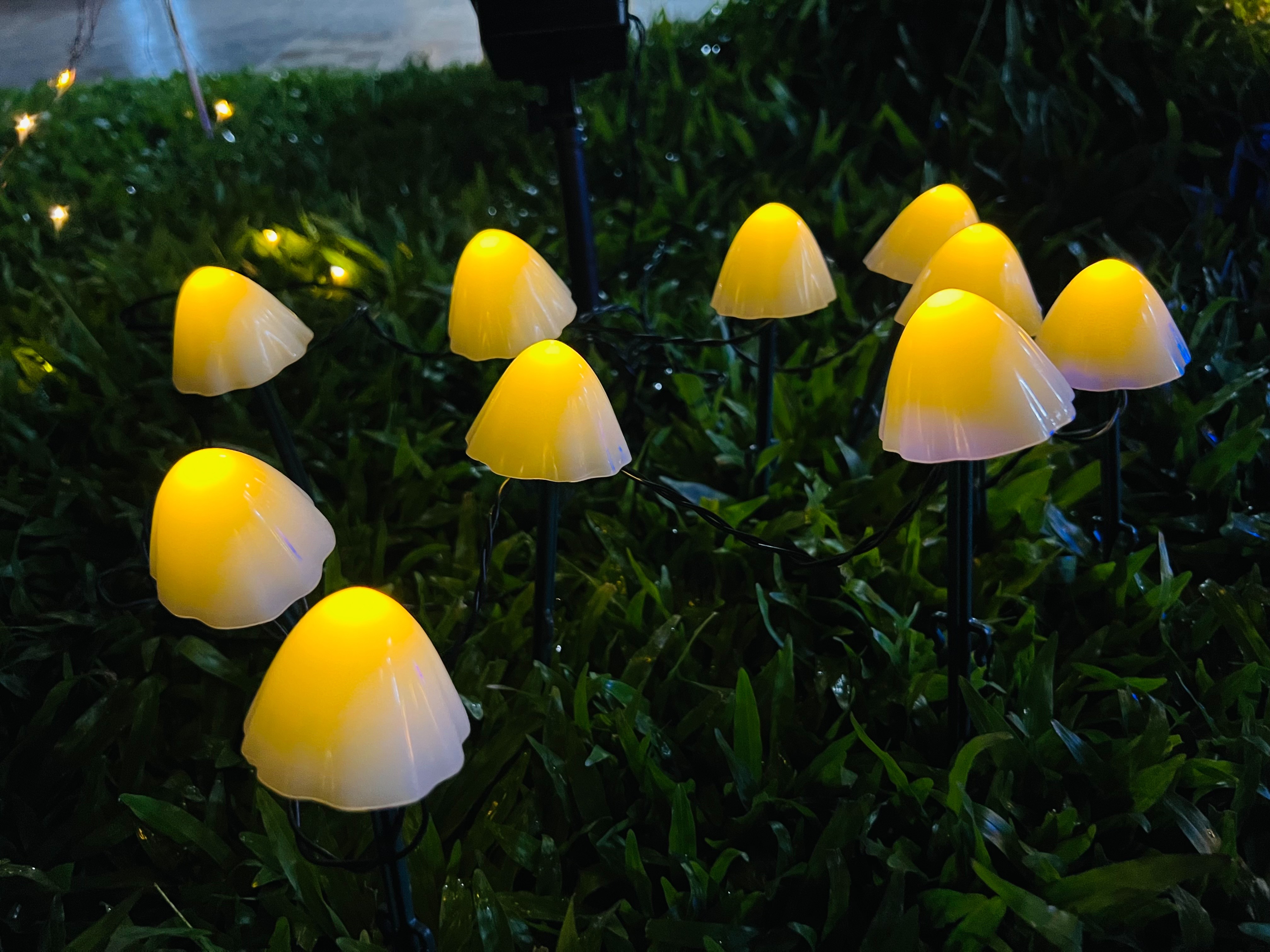 ไฟปักสนามโซล่าเซลล์ รูปเห็ด