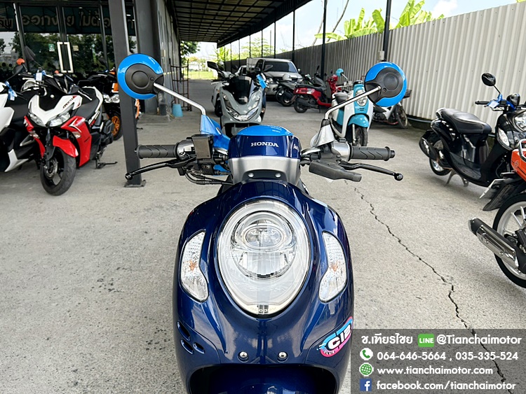 SCOOPY-I CLUB12 ปี 66 สีน้ำเงิน ตัวท็อป สมาร์ทคีย์ ชุดสีสวยเป๊ะ เครื่องแน่นๆ ขับขี่คล่องตัว ราคา 42,900