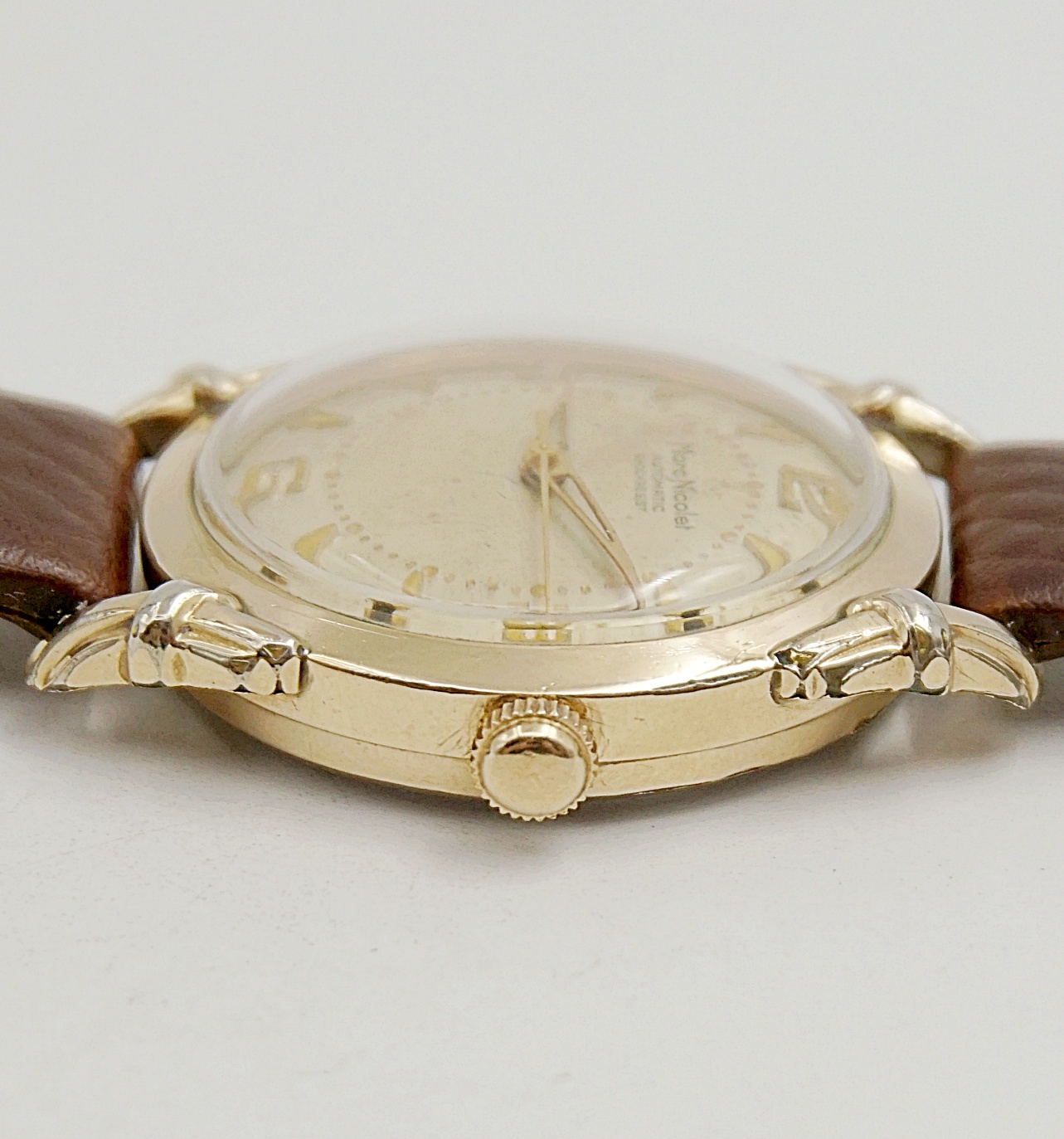 นาฬิกาเก่า MARC NICOLET ออโตเมติก