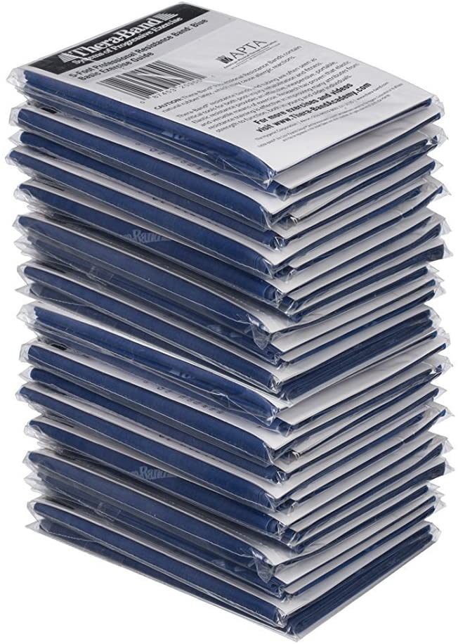 ยางยืดกายภาพบำบัด Thera band (สีน้ำเงิน)