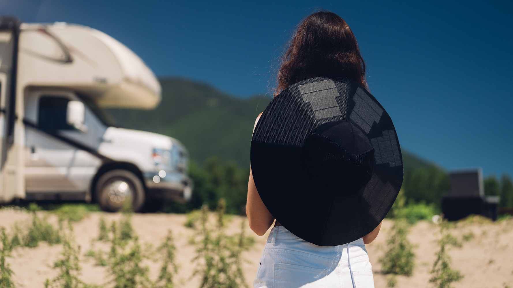 หมวกโซล่าเซลล์ รุ่น POWER HAT