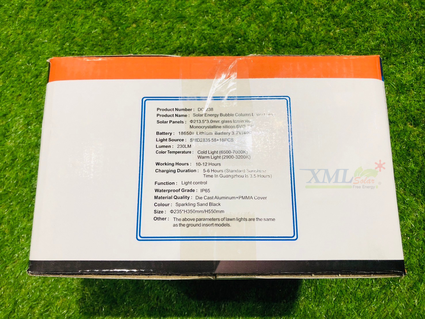 ไฟตั้งพื้นโซล่าเซลล์ รุ่น TC-238 (เปิดได้ 2 แสง)