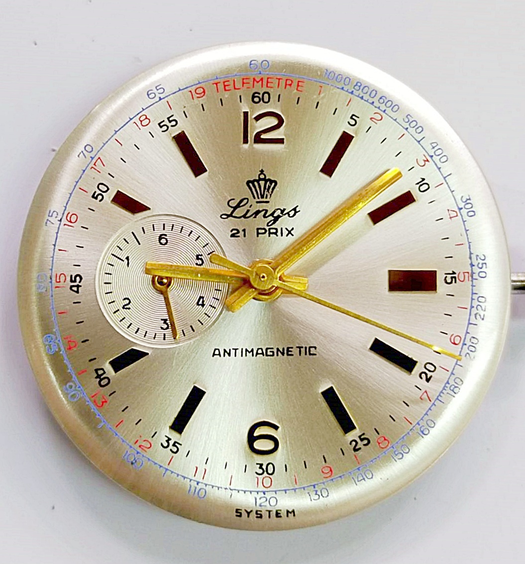 นาฬิกาเก่า LINGS ไขลาน