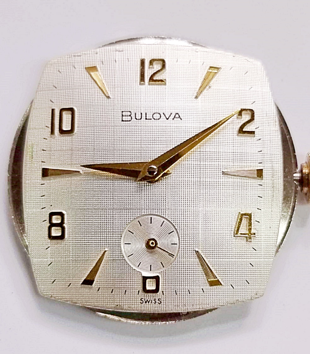 นาฬิกาเก่า BULOVA ไขลานสองเข็มครึ่ง