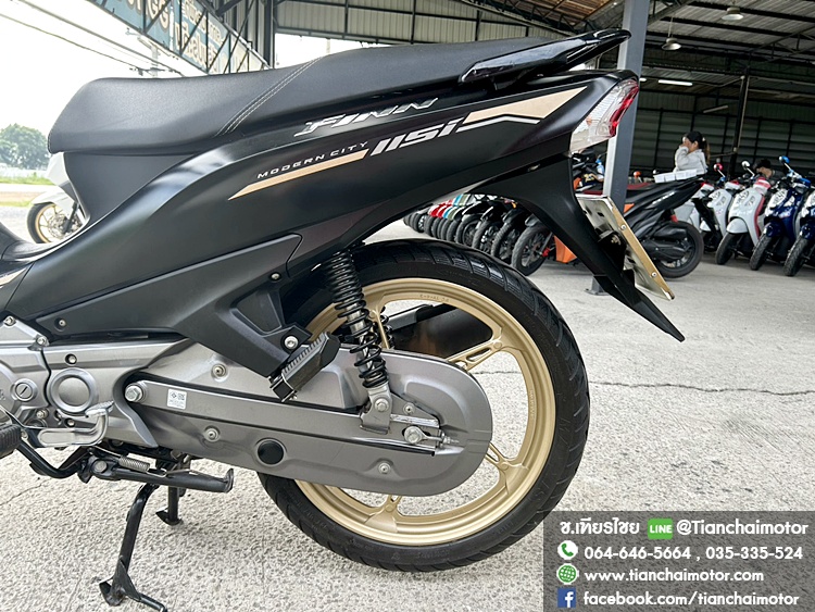 ★ดาวน์ 5,500★FINN ปี67 UBS วิ่งเพียง 6000 กิโล ล้อแม็กซ์ทอง ชุดสีสวยรอบคัน เครื่องเดิมแน่น ใช้งานทนทาน ประหยัด รถพร้อมใช้งาน ราคา 39,500