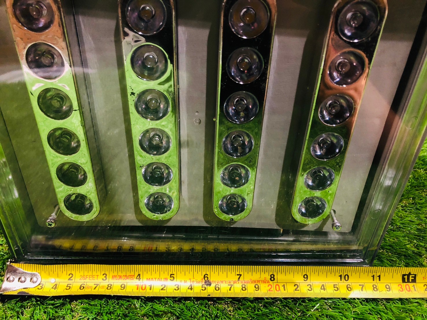 ไฟกระพริบเตือนจราจร ไฟเตือนทางแยกโซล่าเซลล์ 24 LED รุ่นใหม่*