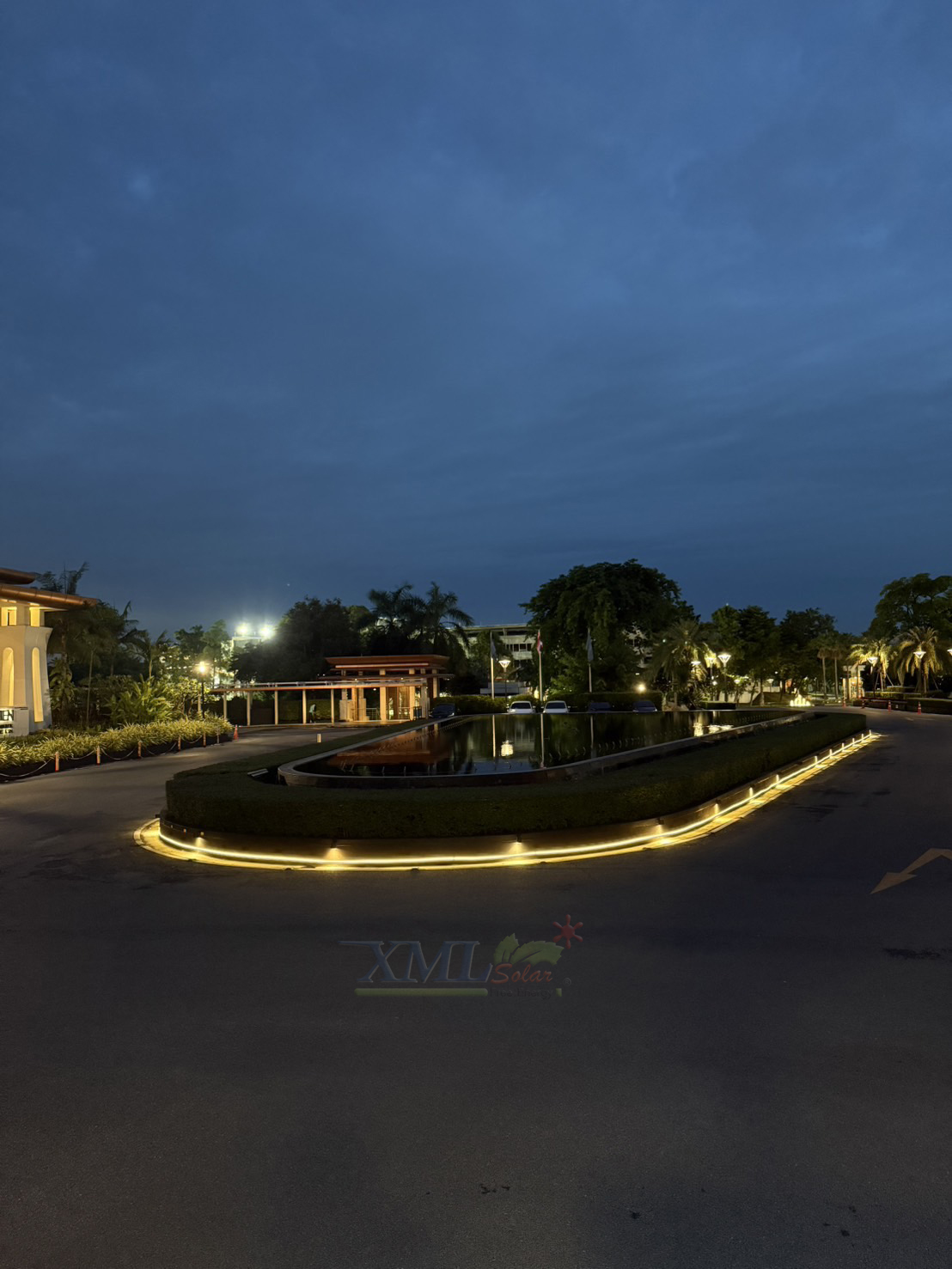 ไฟเส้นโซล่าเซลล์ รุ่น MD-SOLAR-SL10M / 20M / 30M / 50M (แสงเหลืองวอมไวท์)