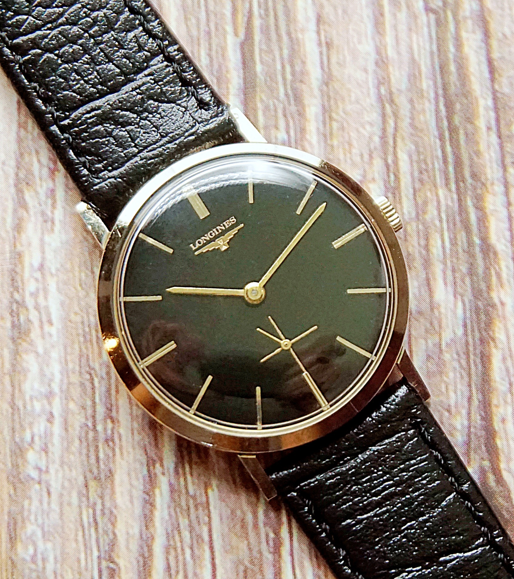 นาฬิกาเก่า LONGINES ไขลานสองเข็มครึ่ง