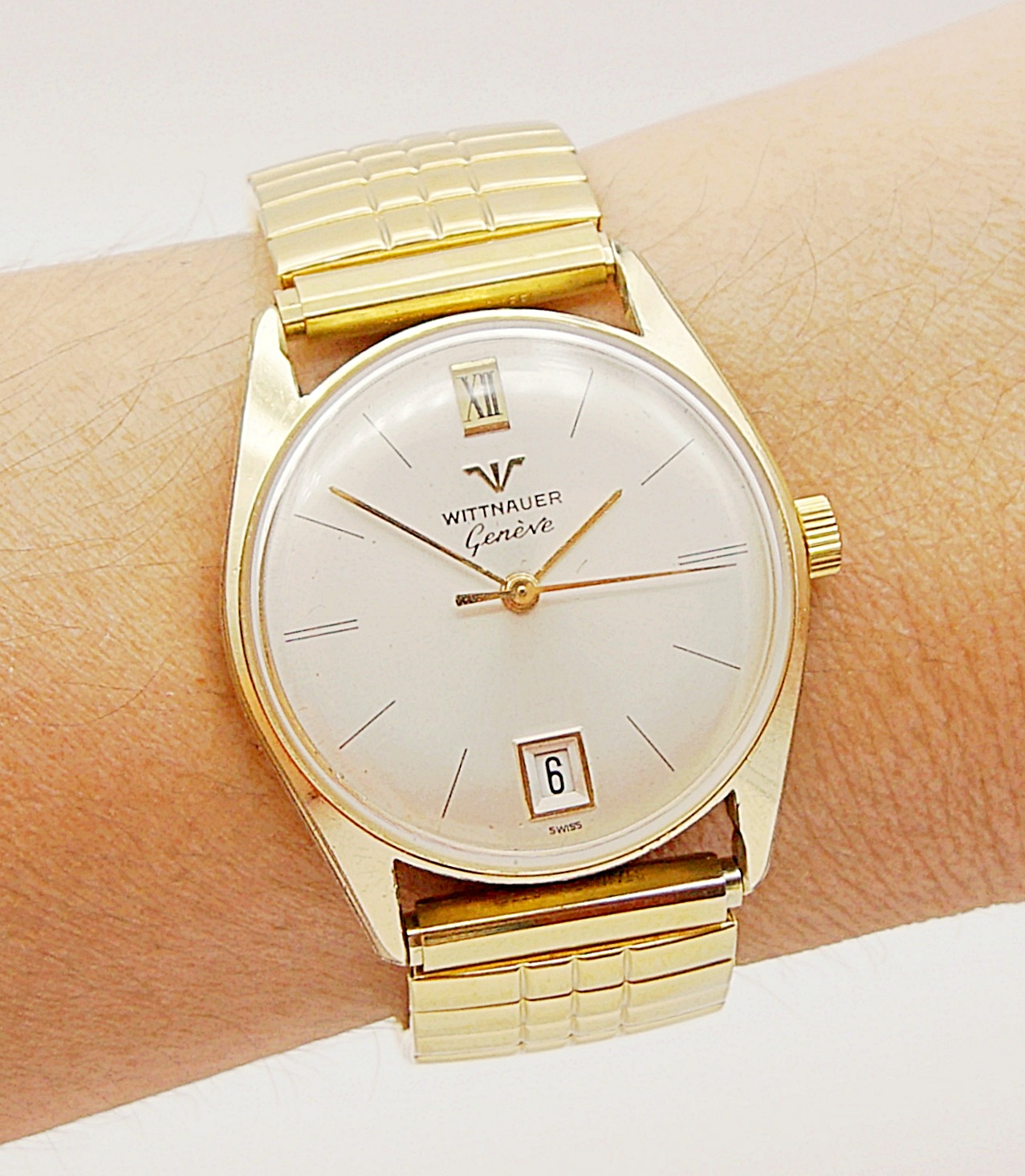 นาฬิกาเก่า WITTNAUER BY LONGINES ไขลาน