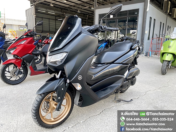 ★ดาวน์2,000★ NMAX155 ปี66 สีดำอย่างหล่อ เครื่องเดิมดี ศูนย์ดี สภาพพร้อมใช้งาน ราคา 65,900