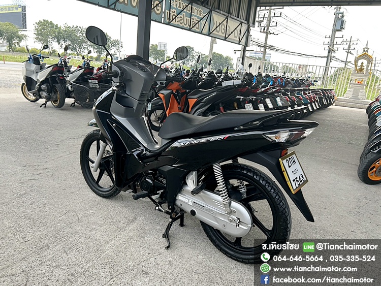 WAVE125I ปี66 ล้อแม็กซ์ สตาร์ทมือ สภาพเหมือนใหม่ ชุดสีสวย เครื่องเดิมแน่น ใช้งานทนทาน ขับขี่คล่องตัว ราคา 52,500