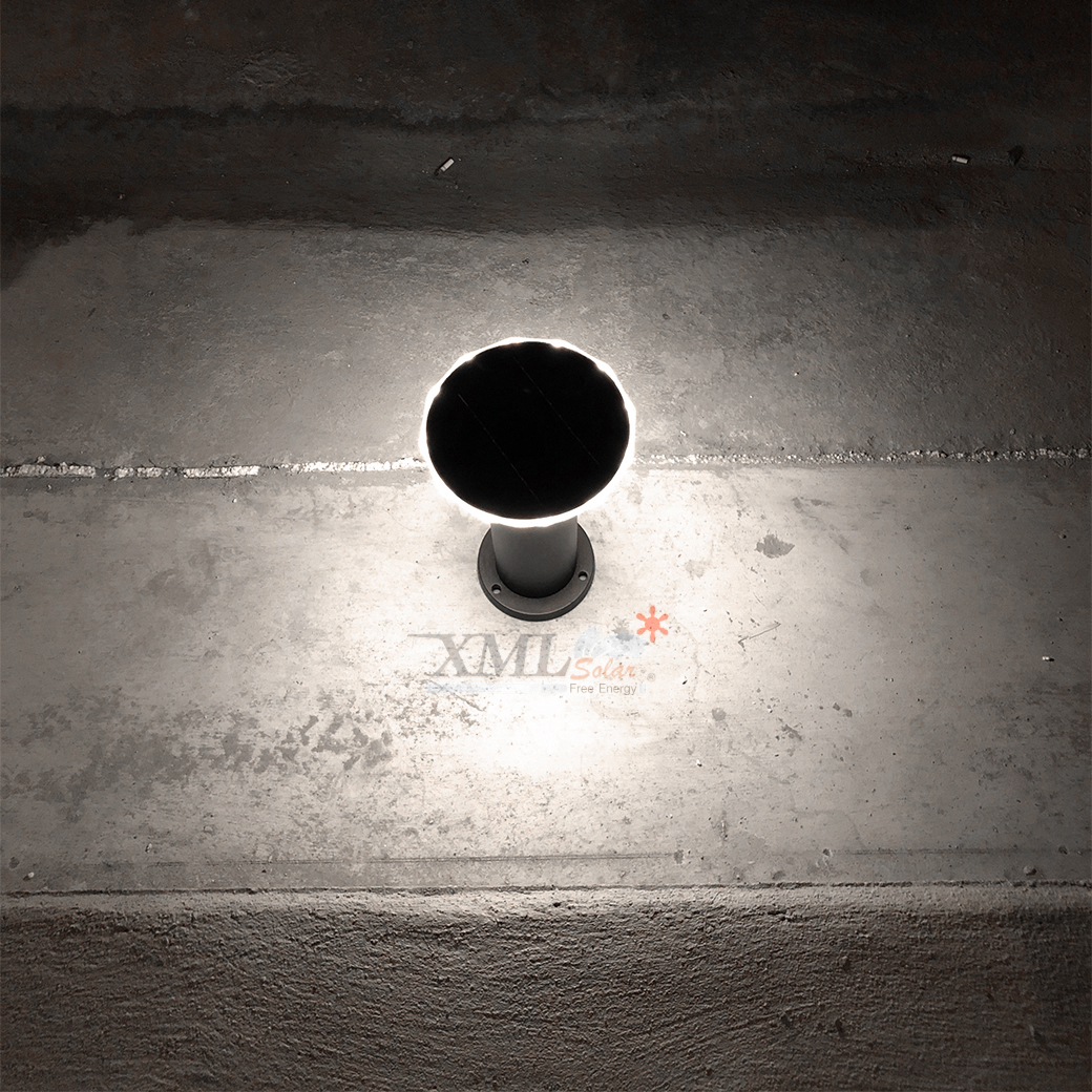 ไฟตั้งพื้น Luxury design ทรงกรวย สีดำ (60 ซม.) (แสง : ขาว)