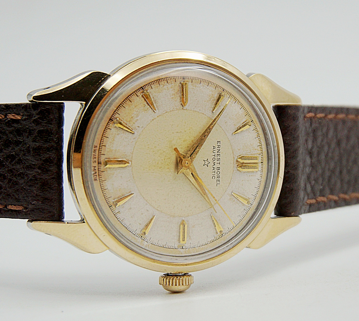 นาฬิกาเก่า ERNEST BOREL ออโตเมติก