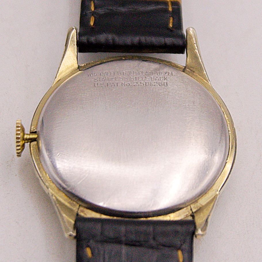 นาฬิกาเก่า BENRUS POINTER DATE ไขลาน