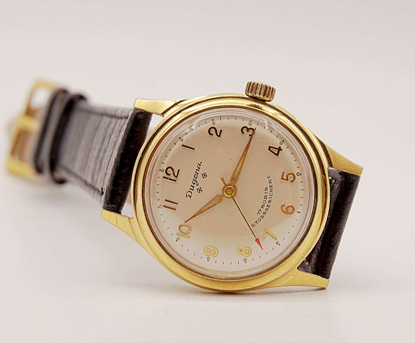 นาฬิกาเก่า DUGENA ไขลาน