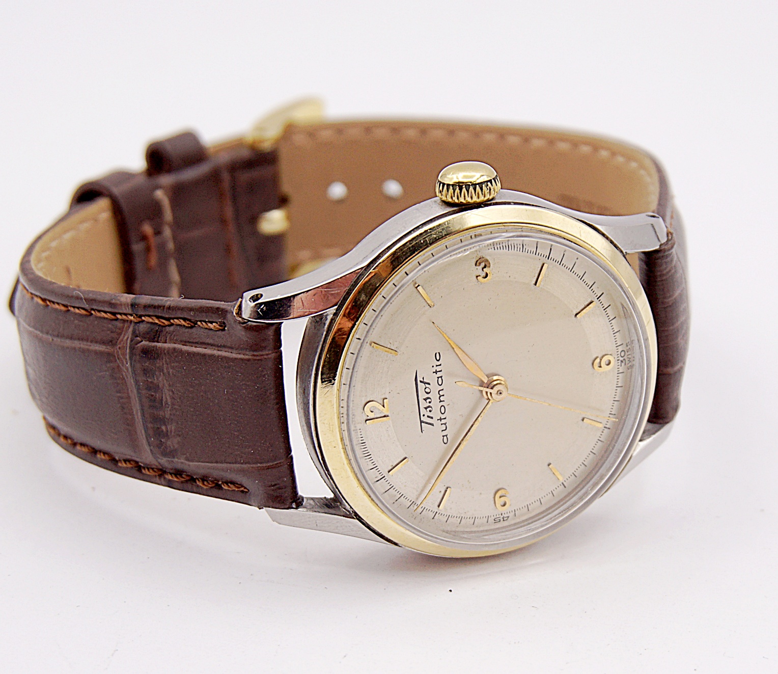 นาฬิกาเก่า TISSOT ออโตเมติกครึ่งรอบ